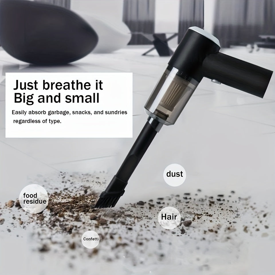 Handheld Vacuum Cleaner for Car & Home – Cordless, Powerful, Easy to Use