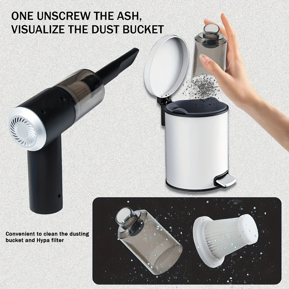 Handheld Vacuum Cleaner for Car & Home – Cordless, Powerful, Easy to Use